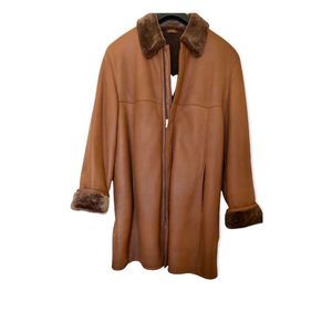 Boss Hugo Boss Lambskin Coat